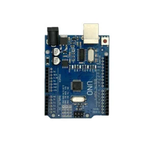 Arduino UNO R3 with the SMD version of the ATMega328 Microcontroller