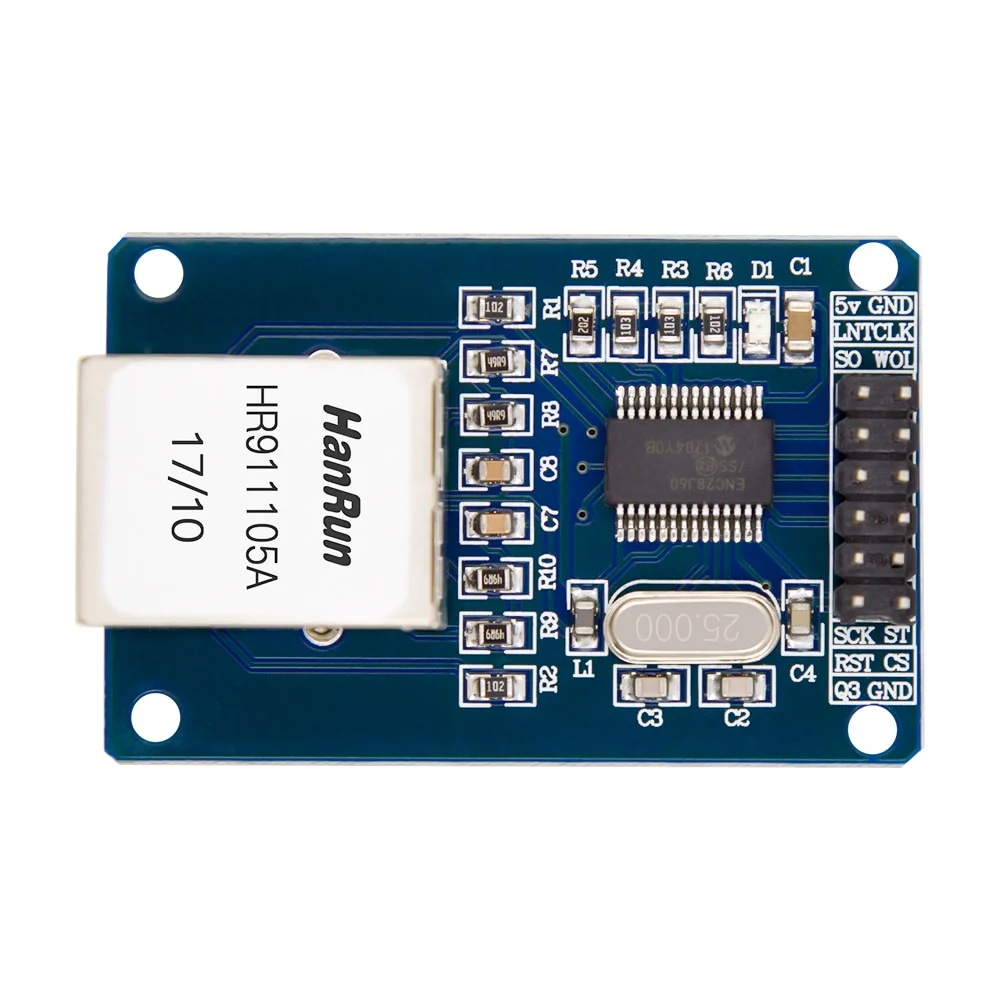 RoboMaterial ENC28J60 Ethernet Module