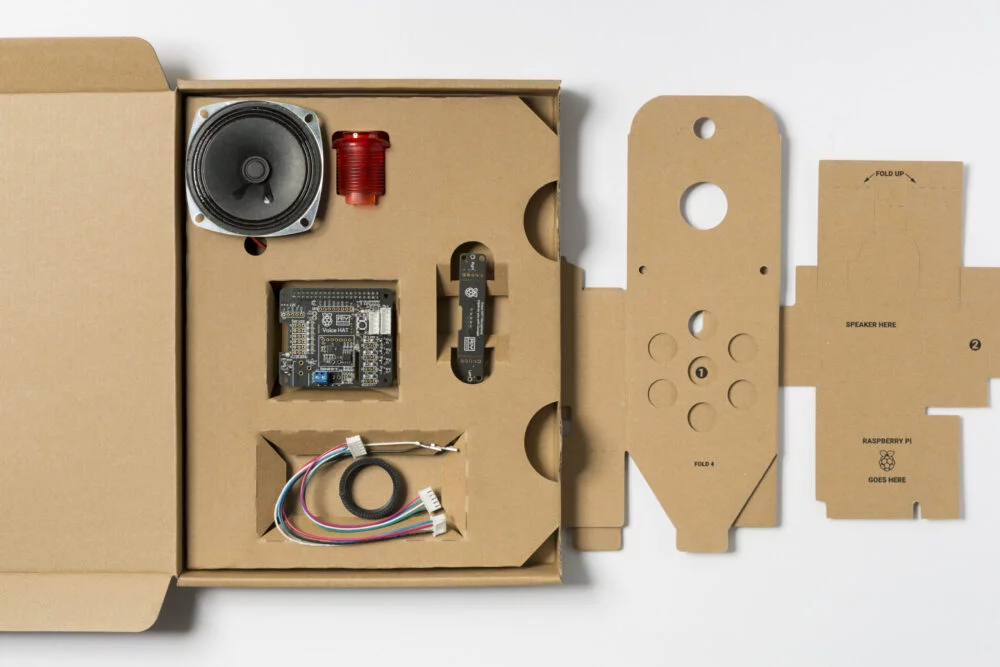 RoboMaterial Google AIY Voice Kit