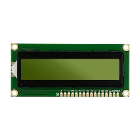 thumbnail image 2 of 2PCS 2004A LCD Module 5V – Yellow-Green Screen 16x2 Character Display 2 of 5