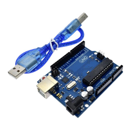 Arduino Uno Compatible Board (DIP Version) with detachable ATmega328P microcontroller