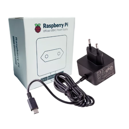 Official Raspberry Pi Power Supply Unit (PSU), black, with the box