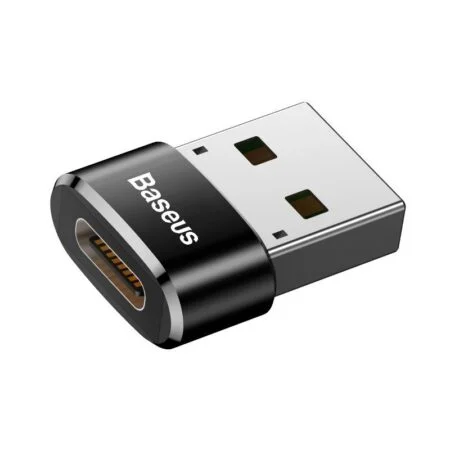 Baseus USB to USB-C Adapter 5A Black
