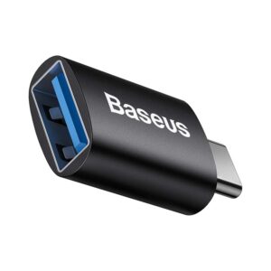 Baseus USB Type C to USB Type A Adapter OTG Black