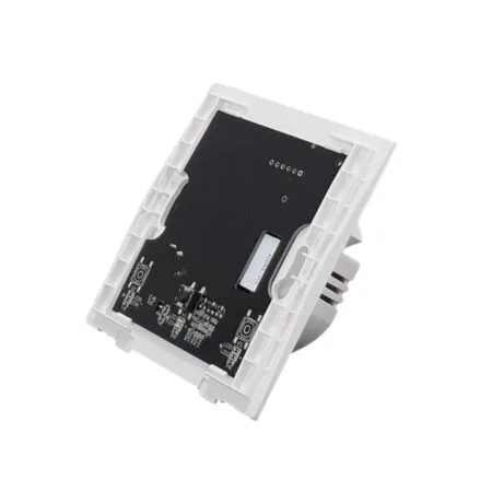 SmartWise B61 UNI Zigbee 3.0 + RF, 1-gang smart wall switch with universal wiring and physical push-button, WITHOUT FRONT PANEL