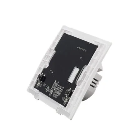 SmartWise B62 UNI Zigbee 3.0 + RF, 2-gang smart wall switch with universal wiring and physical push-button, WITHOUT FRONT PANEL