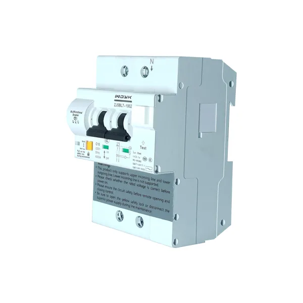 WDYK RCBO POW 10A 2P Wi-Fi Smart Residual Current Operated Circuit Breaker, power meter, overload protection (max. 10A, 1P+1N) - Image 1