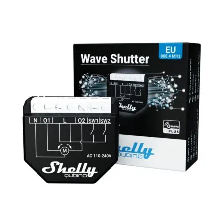 Shelly Qubino Wave Shutter smart controller for shutters, with Z-Wave protocol