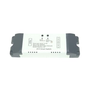 SmartWise 5V-32V Wi-Fi + Bluetooth 2-gang smart relay switch, NO/NC, dry contact, momentary, interlock, eWeLink compatible