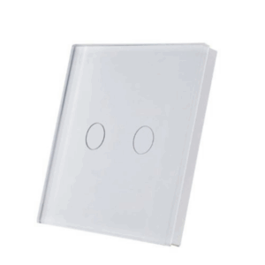 SmartWise TEREM2W Bluetooth (eWeLink-Remote) wireless touch switch, white, 2 button