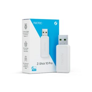 Aeotec Z-Stick 10 Pro - Z-Wave and Zigbee USB adapter (ZWA060)
