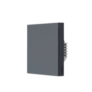 AQARA Smart Wall Switch H1 EU (With Neutral, Single Rocker) grey