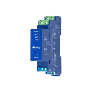 Shelly PRO Dimmer 0/1-10V PM (GEN3), a smart Wi-Fi+Ethernet controller with 0-10V / 1-10V output