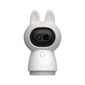 Aqara G350 CAMERA HUB – Smart pan/tilt/zoom camera with AI-powered face and pet recognition, Wi-Fi, Zigbee + Thread, Matter support, white (CH-C14D)