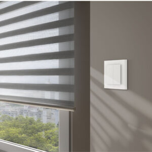 Aqara H2 Shutter Switch EU, Zigbee + Thread roller shutter wall switch, white/grey (DS-K02D)
